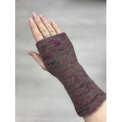 Moskus Qiviut Musk Ox Hndledsvarmere lange med hul til tommelfinger