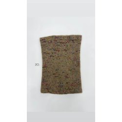 Moskus Qiviut Musk Ox Strik Standard Halsrr enkelt lag Farvet