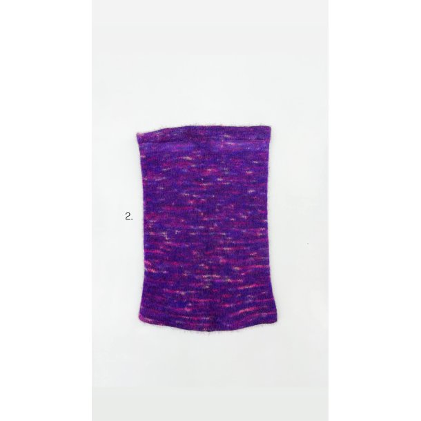 Moskus Qiviut Musk Ox Strik Standard Halsrr enkelt lag Farvet 2