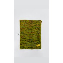 Moskus Qiviut Musk Ox Strik Standard Halsrr enkelt lag Farvet