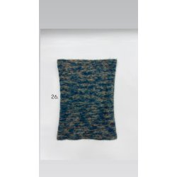 Moskus Qiviut Musk Ox Strik Standard Halsr�r enkelt lag Large