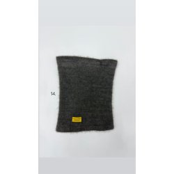 Moskus Qiviut Musk Ox Strik Standard Halsrr enkelt lag Farvet