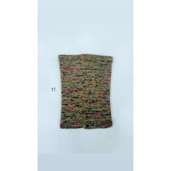 Moskus Qiviut Musk Ox Strik Standard Halsrr enkelt lag Farvet