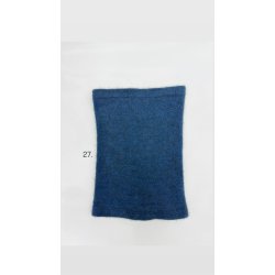 Moskus Qiviut Musk Ox Strik Standard Halsrr enkelt lag Farvet