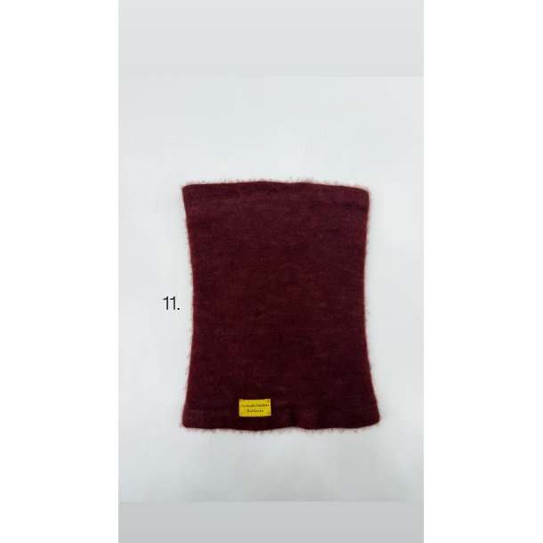 Moskus Qiviut Musk Ox Strik Standard Halsrr enkelt lag Farvet 11