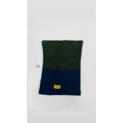 Moskus Qiviut Musk Ox Strik Standard Halsrr enkelt lag Farvet