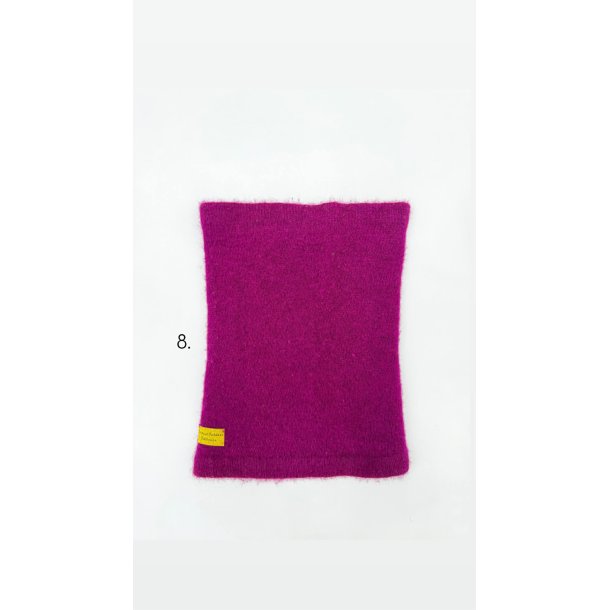 Moskus Qiviut Musk Ox Strik Standard Halsrr enkelt lag Farvet 8