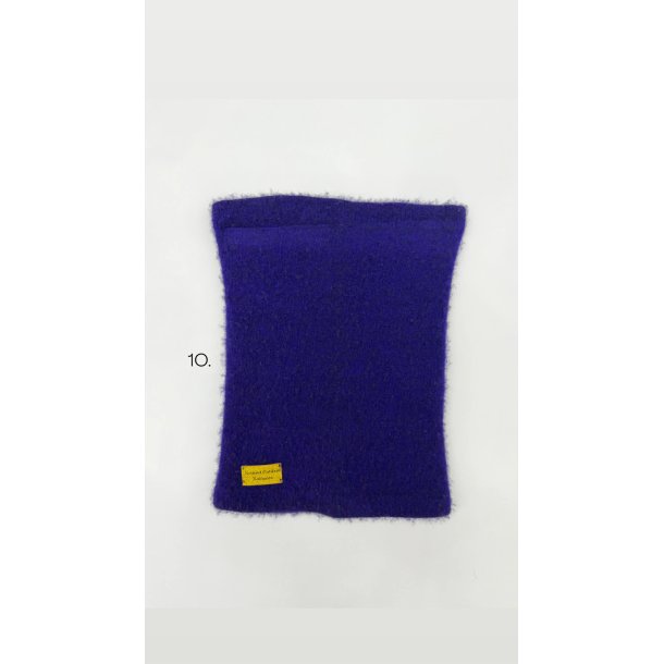 Moskus Qiviut Musk Ox Strik Standard Halsrr enkelt lag Farvet 10