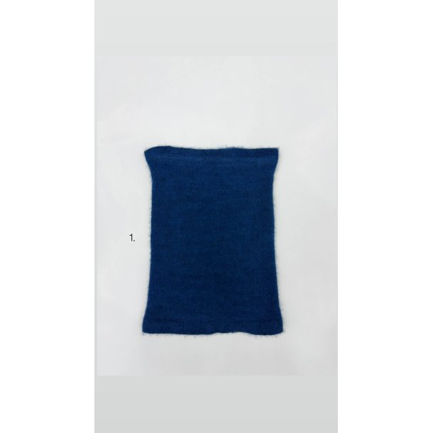 Moskus Qiviut Musk Ox Strik Standard Halsrr enkelt lag Farvet 1