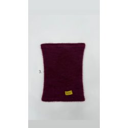 Moskus Qiviut Musk Ox Strik Standard Halsrr enkelt lag Farvet