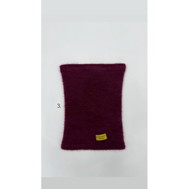 Moskus Qiviut Musk Ox Strik Standard Halsrr enkelt lag Farvet 3