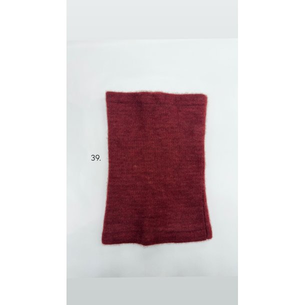 Moskus Qiviut Musk Ox Strik Standard Halsrr enkelt lag Farvet 39