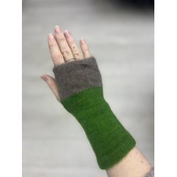 Moskus Qiviut Musk Ox Hndledsvarmere lange med hul til tommelfinger