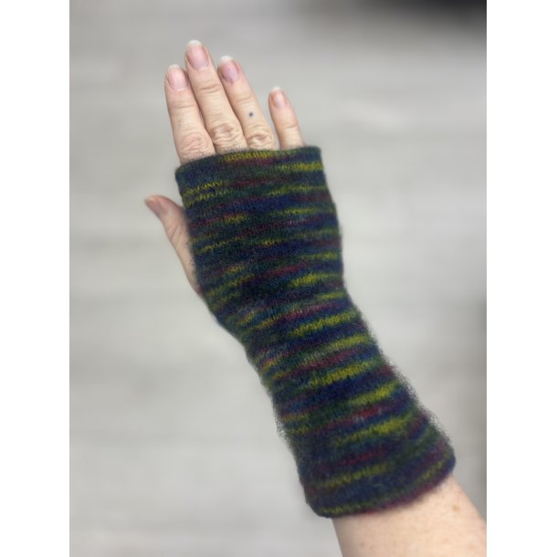 Moskus Qiviut Musk Ox H�ndledsvarmere lange med hul til tommelfinger 20