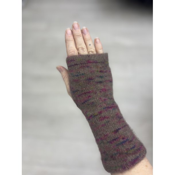 Moskus Qiviut Musk Ox H�ndledsvarmere lange med hul til tommelfinger 21