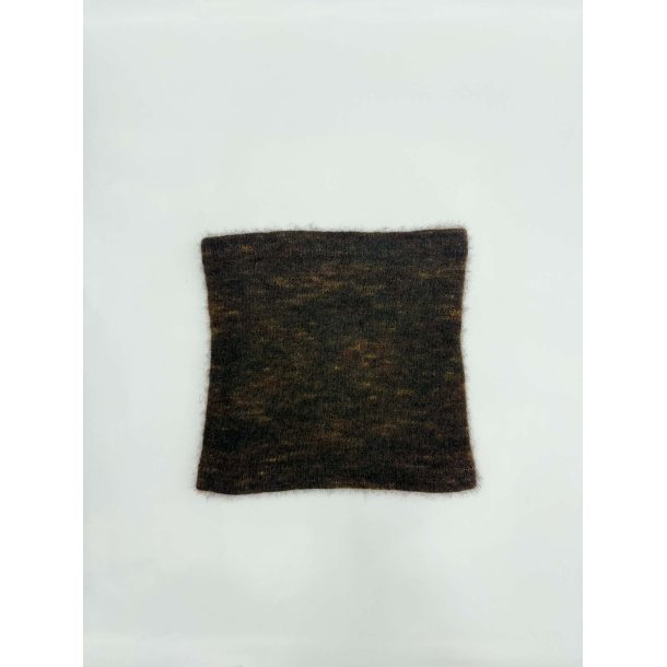 Moskus Qiviut Musk Ox Strik Standard Halsrr enkelt lag Farvet lille 4