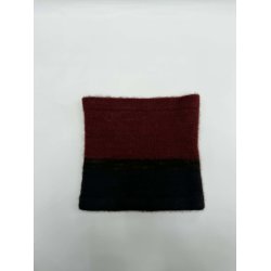 Moskus Qiviut Musk Ox Strik Standard Halsrr enkelt lag Farvet lille