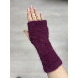 Moskus Qiviut Musk Ox Hndledsvarmere lange med hul til tommelfinger