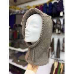 Moskus Luksus Hoodie uden indstrikket halsrr Qiviut