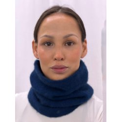 Moskus Qiviut Musk Ox Strik Standard Halsrr enkelt lag Farvet