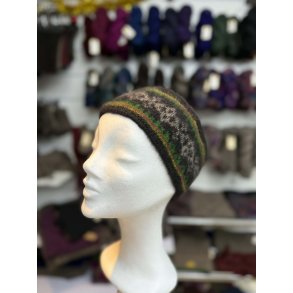 Moskus Qiviut Musk Ox H�ndstrikket Pandeb�nd voksen S/M onesize UNIKA