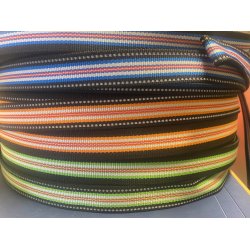 Qimminut Webbing Striber med reflex 30mm x 2,5mm, pr. 1 meter