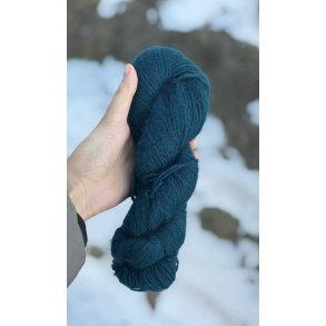 Qiviut Standard Moskusgarn 2 tr�ds l�bel�ngde 360 m, ca. 50 gram Turkis