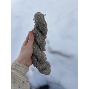 Yak Sock, naturfarve 50 gr. 200 m