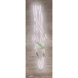 Alaskamiusut anussiaq Issuneq refleks-ilik / Alaska hundesele med refleks rd bundfarve