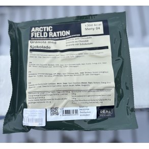 Real Turmat Arctic Field Ration, Granola med Chokolade