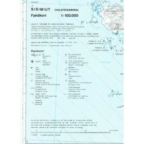 DVL Vandrekort Sisimiut