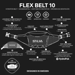 Silva Flow Belt 10 Black