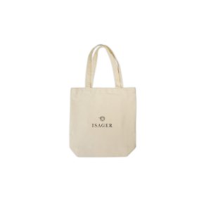 Isager Tote Bag Mulepose hvid