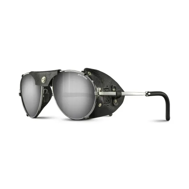 Julbo Cham med aftagelige lder sideskrme Brown Silver FLash Spectron 4 Silver / Black