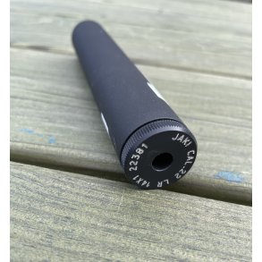 JAKI cal.22 lr M14x1 Matteblack Lydd�mper