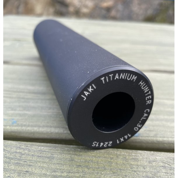 JAKI Titanium Hunter cal.30 M14x1 Matteblack Lyddmper