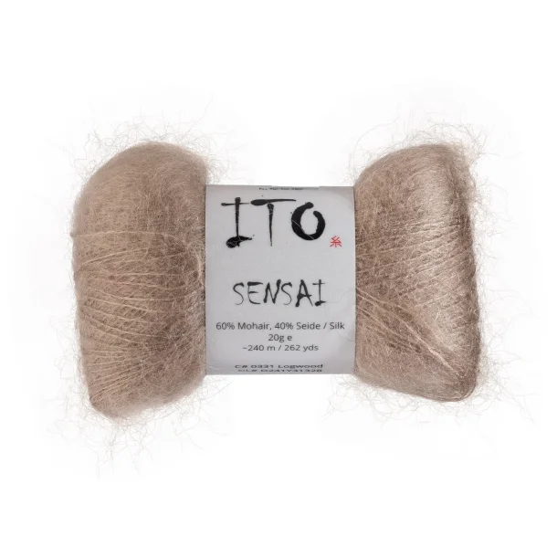 ITO Yarn Sensei Mohair/Silk 0331 Logwood