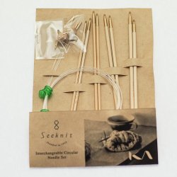 Seeknit Shirotake M1.8 Lace St 14 cm, 4 forskellige pindtykkelser