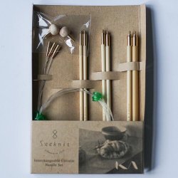 Seeknit Shirotake M2 Starter St 14 cm, 3 forskellige pindtykkelser