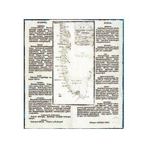 Nuuk 1858 Kort 30 x 35 cm