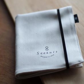 Seeknit Rundpinde Etui Hvidt L�rred