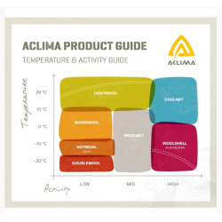 Aclima Lightwool 140 classic tee Antler Women