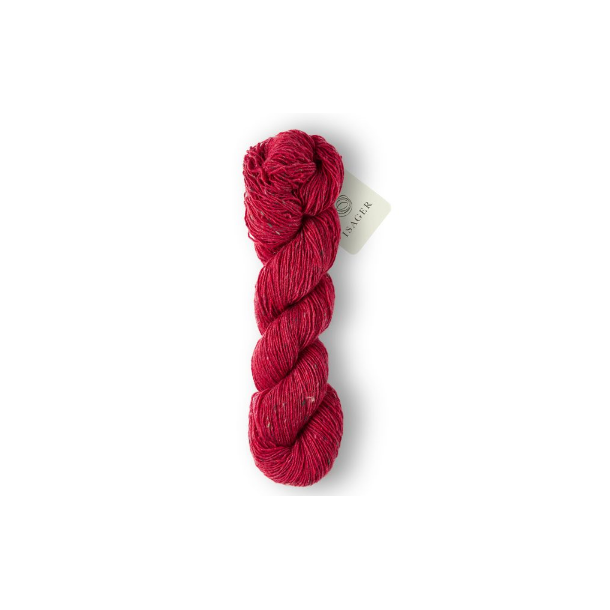 Isager Tweed, 50 g lbelngde 200 meter pr. 50 gram Raspberry