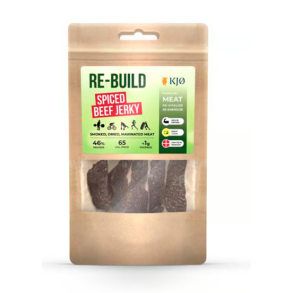 Kj� Re-build T�rret Oksek�d 46% Protein, Spiced Beef Jerky, 25 g