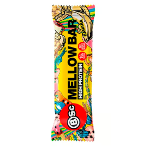 BSC Mellowbar High Protein Banana, 50 gr, 32% protein