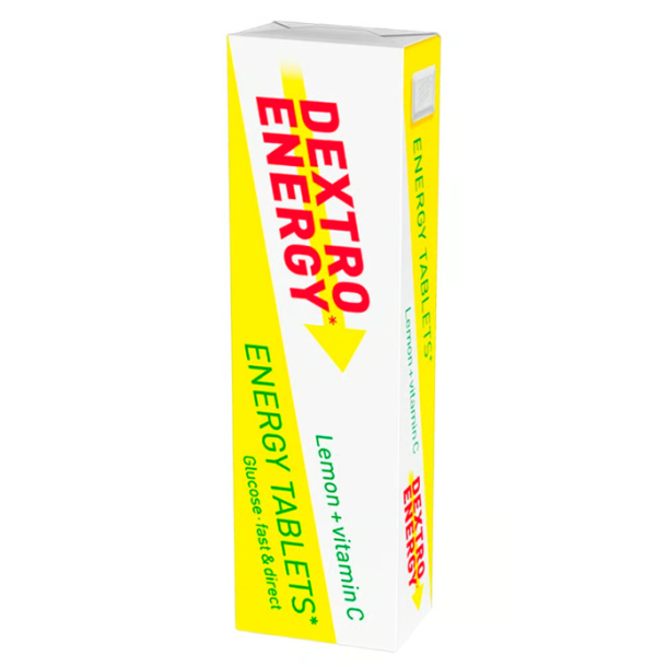 Dextro Energy Tablets Lemon Vitamin C, 47 g