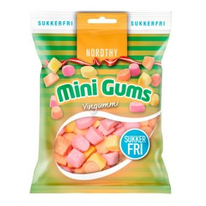 Nordthy Sukkerfri Mini Gums 65g