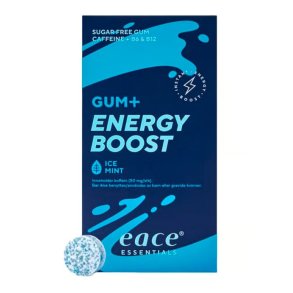Eace Gum+ Energy Boost, 10 stk, Sukkerfri Tyggegummi med Koffein