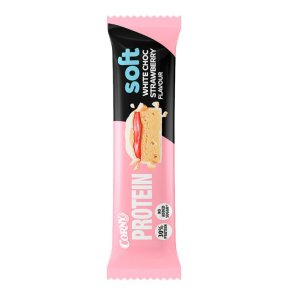 Corny Soft Protein White Chocolate Strawberry 45g, 30% protein