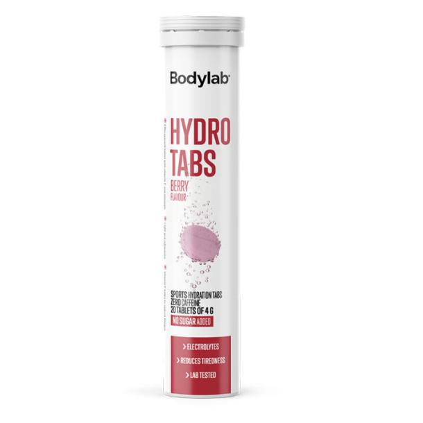 Bodylab Hydro Tabs, 20 stk, Sukkerfri